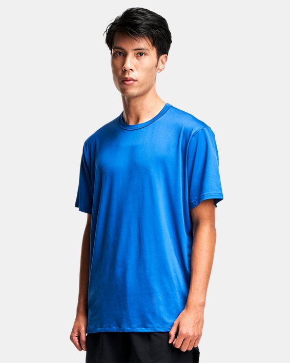 Men's UA Knockout T-Shirt, Blue, pdpMainDesktop image number 0